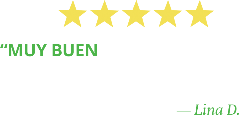 Muy buen servicio. - Lina d.