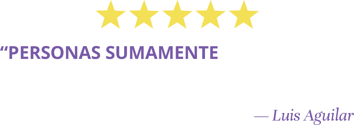 Personas sumamente capacitadas - Luis Aguilar