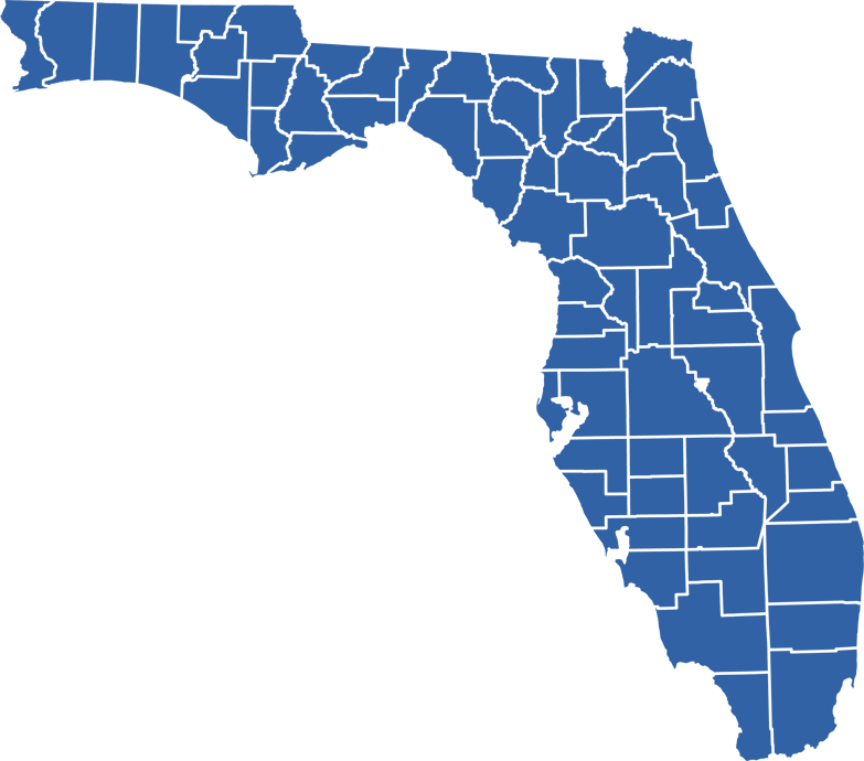 footer map florida
