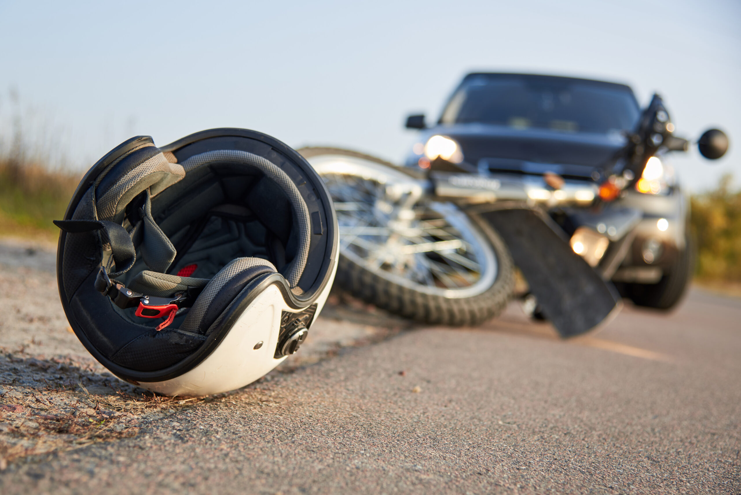 motorcycle accident helmet